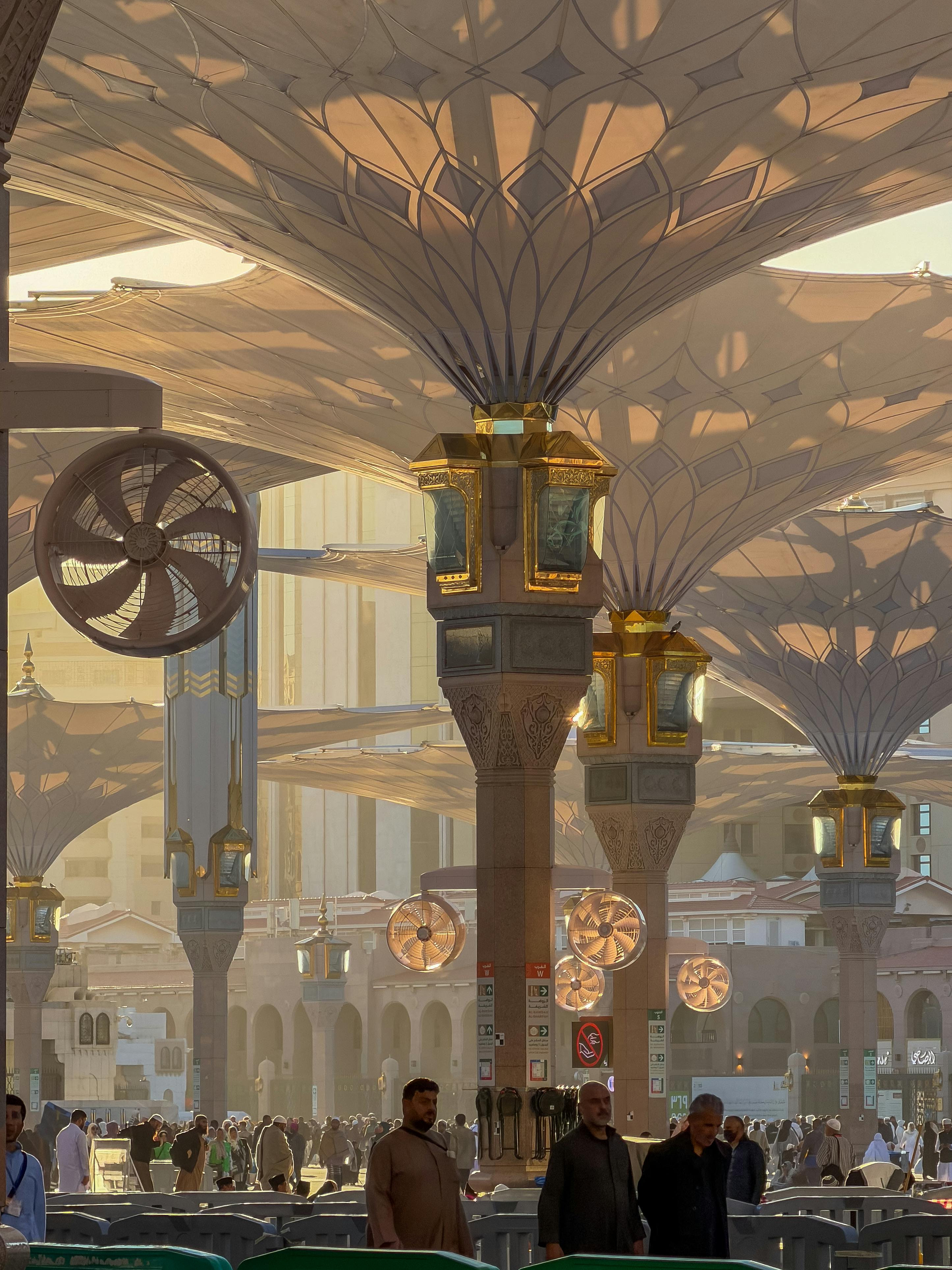 Pilgrims in Madinah